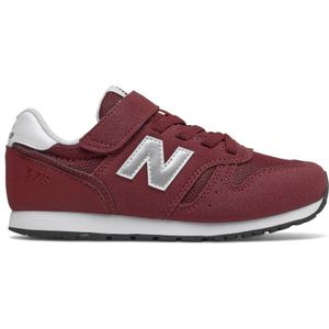 Meisjes New Balance Juniors 373 Bungee Lace with Top Trainers in Burgundy