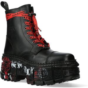 New rock punk platform leren laarzen-WALL126CCT-C1