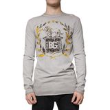 Versleten Leeuwenschild Langemouwen T-shirt