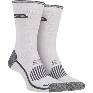 Set van 2 herensokken van versterkt katoen voor intensief gebruik - SBGMS001GRY