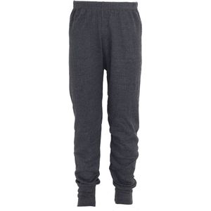 FLOSO Unisex Kinder Thermisch Ondergoed Lange Broeken (Houtskool)