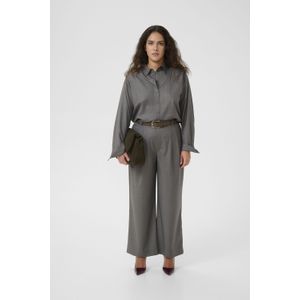 Gestuz, Dames, Blouses & Shirts, Grijs, Maat: S Wol,