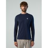 North Sails Sweatshirt met lange mouwen, blauw