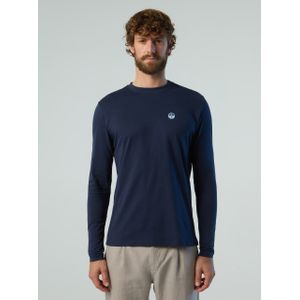 North Sails Sweatshirt met lange mouwen, blauw