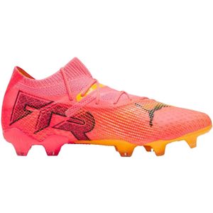 Puma Unisex Adult Future 7 Ultimate Stevige Grond Voetbalschoenen (Zonnestraal/Puma zwart/Zonsondergangglans)