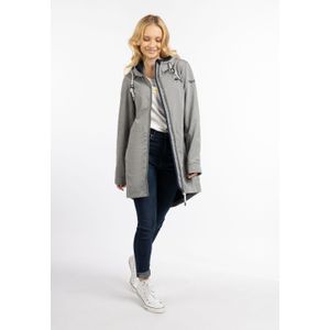 Schmuddelwedda functionele jas fraully Dames grijs gem