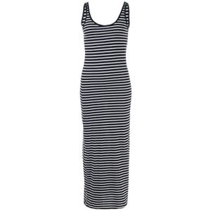 Vero Moda Anna-maxi-jurk Voor Dames In Zwart En Wit - Maat 34