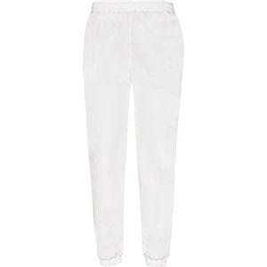 Fruit of the Loom Heren klassieke joggingbroek met elastiek (Wit)