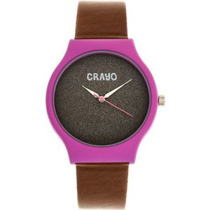 Crayo Glitter unisex horloge