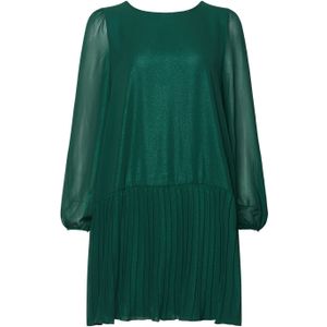 Dagmar Lurex-jurk in groen