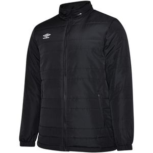 Umbro Heren Club Essential Bench Jacket (Zwart)