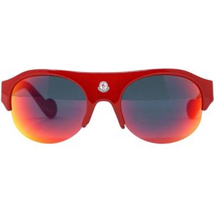 Moncler ML0050 68C Red Sunglasses