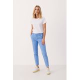 Casual Broek - Blue Bonnet - Regular Fit - Blauw