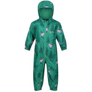 Regatta Kinder/Kinder Peppa Pig Dinosaurus Snowsuit (Jellybean Groen)