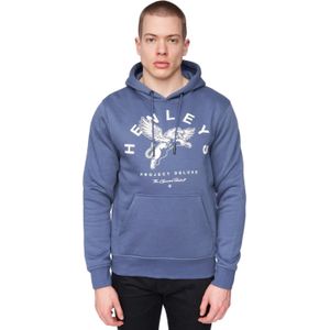 Henleys Heren Colhen Hoodie (Diep Blauw)