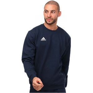 Men's Adidas Entrada 22 Sweatshirt In Navy Sweatshirts -  Navy - Maat XL