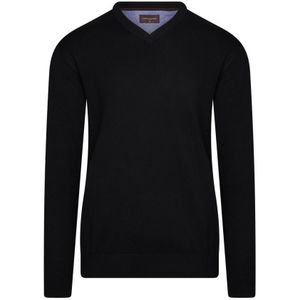 Cappuccino Italia Sweaters Pullover Black Zwart - Maat L