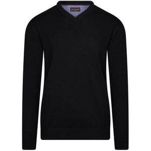 Cappuccino Italia Sweaters Pullover Black Zwart - Maat XL