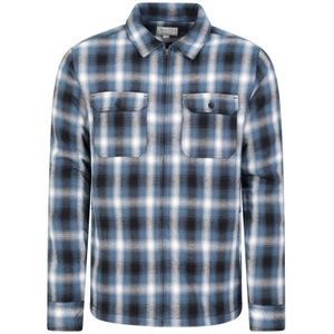 Mountain Warehouse Heren Stream II molton gevoerd overhemd (Blauw)