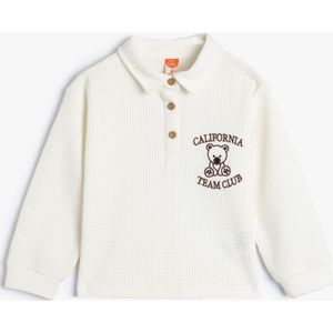 Koton SWEATSHIRTS Overhemdkraag geborduurd Sweatshirt