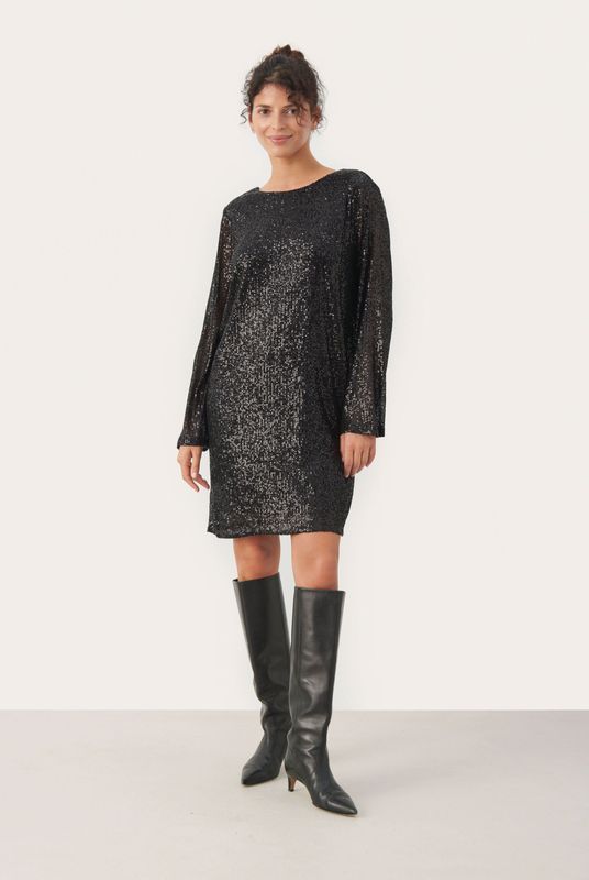 Jerseyjurk - Zwart - Regular Fit