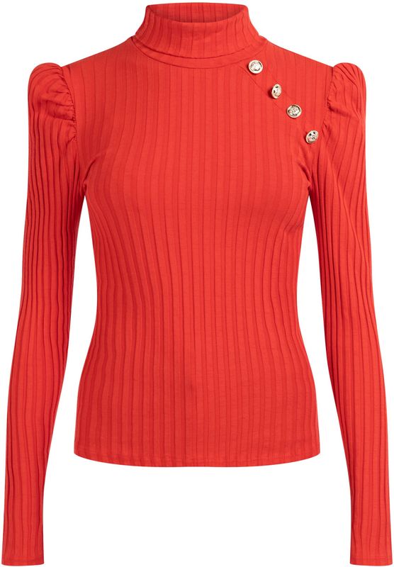 myMo ROCKS - Coltrui - Katoen - Ribgebreid - Pofmouwen