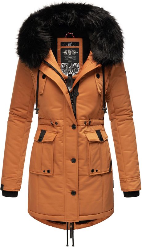 Navahoo - Luluna Prc - Winterjas - Dames - Met Afneembare Imitatiebont Capuchon