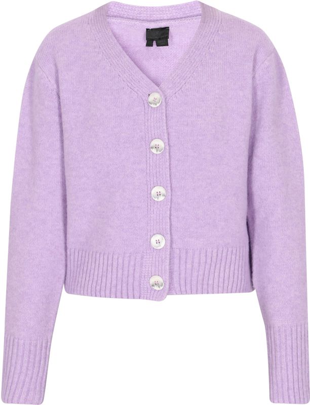 DreiMaster - Klassik - Gebreid Vest - Lavendel