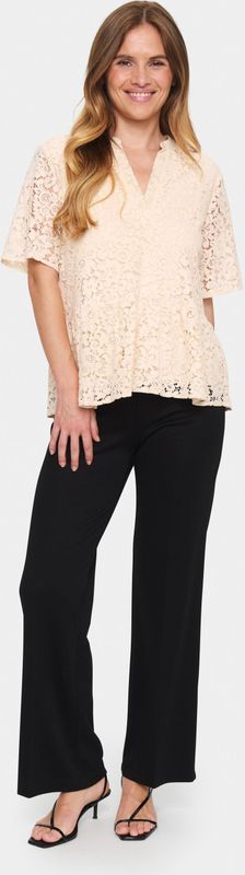 SAINT TROPEZ Blouse 'Zanna'  crème