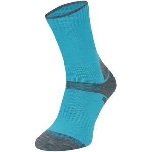 Wandelsokken van Merinowol voor kinderen | Comodo | Ademende lichtgewicht anti-blaarsokken voor buiten - Turkoois