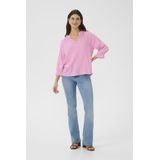 Blouse met lange mouwen Regular fit pink