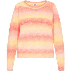 Mymo Jumper Dames Oranje Veelkleurig