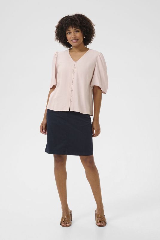 Korte mouwen shirt Regular fit Sepia Rose