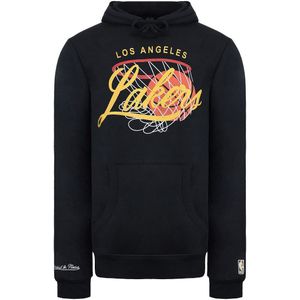 Mitchell & Ness - Los Angeles Lakers - Hoodie - Zwart