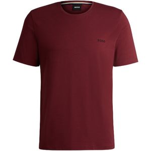 BOSS - T-Shirt - Rood - Korte Mouwen