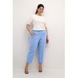 Kaffe Curve, Dames, Broeken, Blauw, Maat: XL