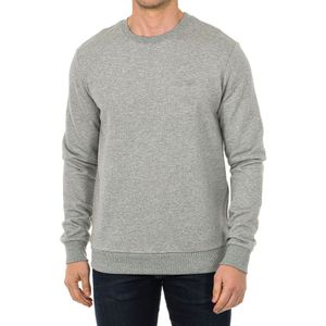 Heren Sweatshirt - Ronde Hals - Lange Mouwen - Merkinitialen - 7V6M69-6JQDZ