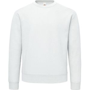 Fruit of the Loom Unisex Sweatshirt Volwassenen (Wit)