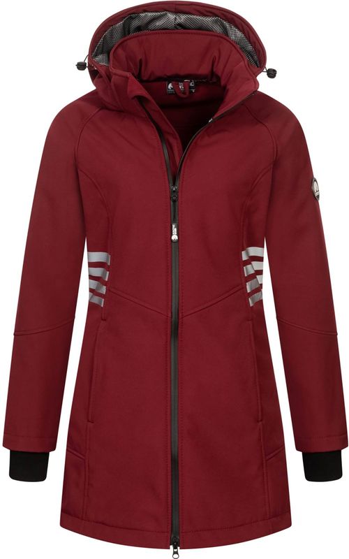 Arctic Seven Dames Softshell Jas AS-305 – Lang, Waterafstotend, Reflecterend