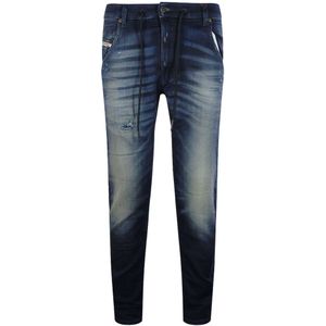 Diesel Krooley-y-ne Donkerblauwe Joggingjeans