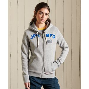 Superdry Vintage Logo American Classics Hoodie Met Rits - Dames - Maat 44