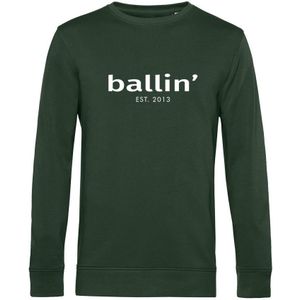 Ballin Est. 2013 Sweaters Basic Sweater Groen - Maat M