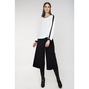 Imprimétops - Lange Mouwen Top - Crepe Polyester - Ronde Halslijn