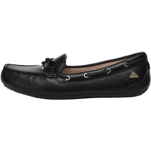 EVER AU Dames Leren Loafers - Grebes