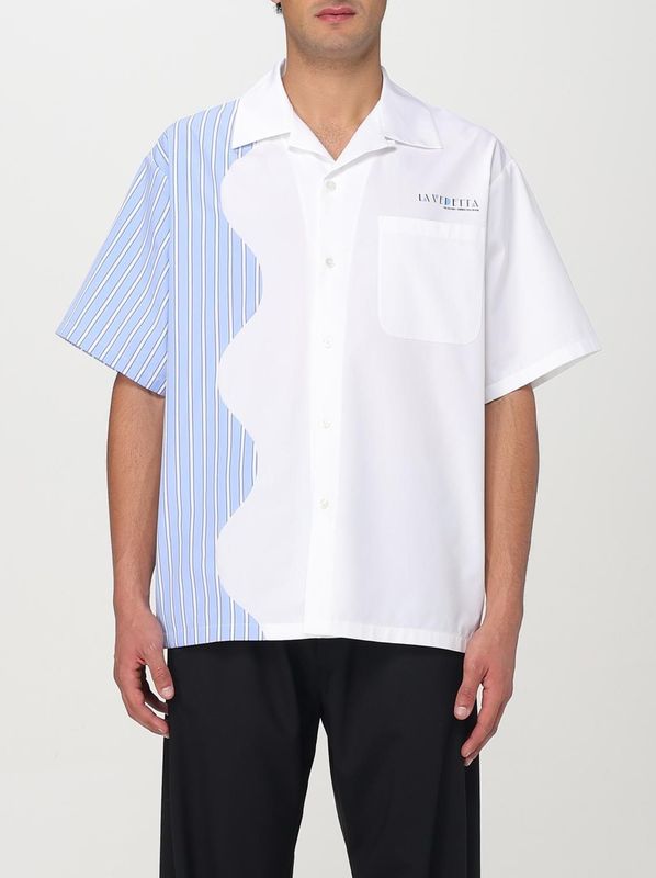 Msgm Relaxed Fit Korte Mouwen Shirt