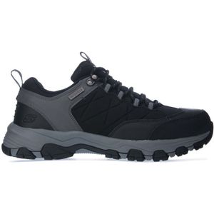 Skechers Selmen Helson Wandelschoenen - Heren - Zwart - Maat 45