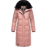 MARIKOO Wintermantel  pastellila / zwart