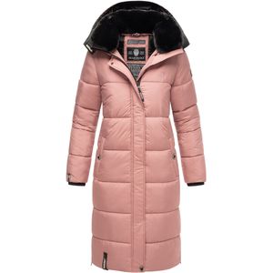 MARIKOO Wintermantel  pastellila / zwart