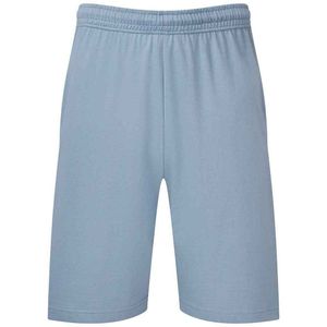 Fruit of the Loom Heren Iconic 195 Jersey Shorts (Mineraalblauw)