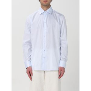 Langschild Katoenen Shirt met Paisleypatroon